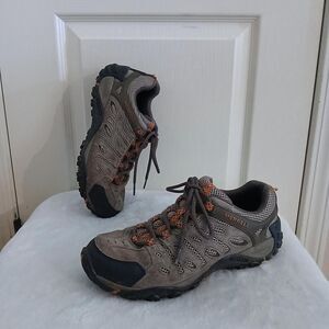 Merrell Moab 3 Brown Orange Low-Top Waterpoof Hiking Shoes Trail Sneakers Mens 8